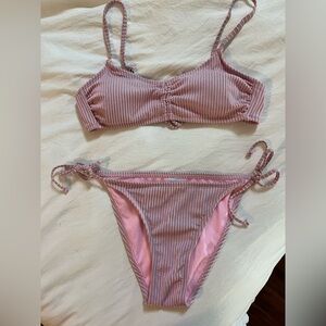 Brand new never worn pink bikini set